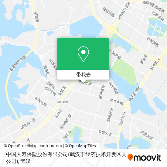 中国人寿保险股份有限公司(武汉市经济技术开发区支公司)地图