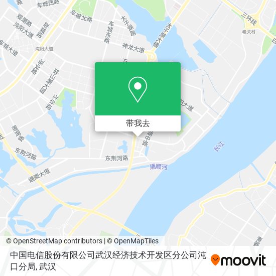 中国电信股份有限公司武汉经济技术开发区分公司沌口分局地图