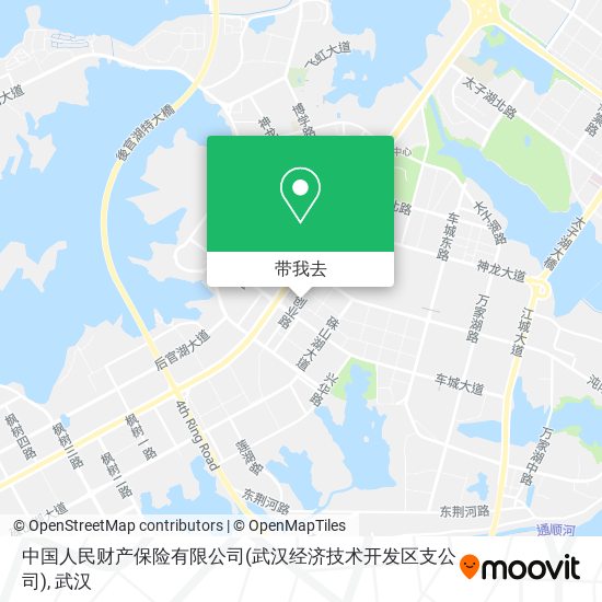 中国人民财产保险有限公司(武汉经济技术开发区支公司)地图