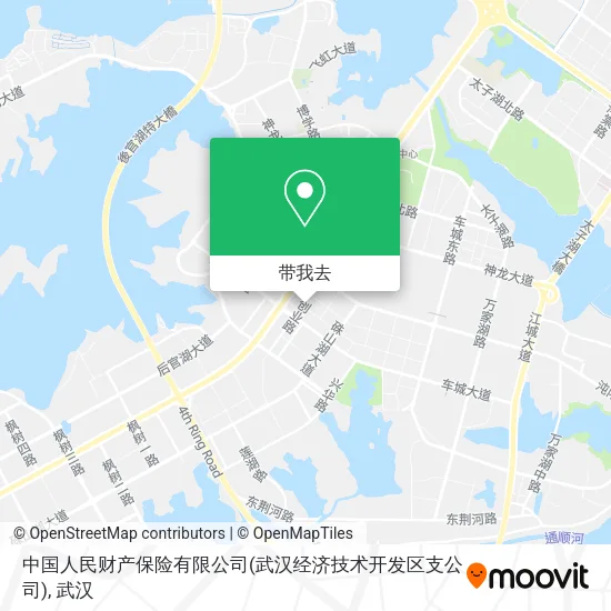 中国人民财产保险有限公司(武汉经济技术开发区支公司)地图