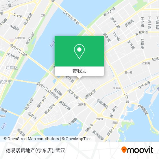 德易居房地产(徐东店)地图