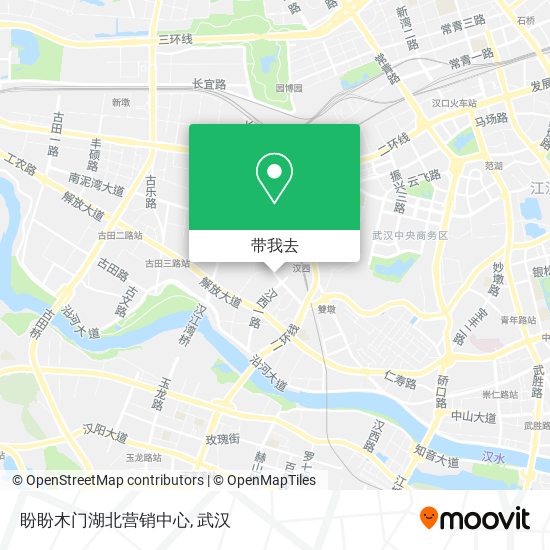 盼盼木门湖北营销中心地图