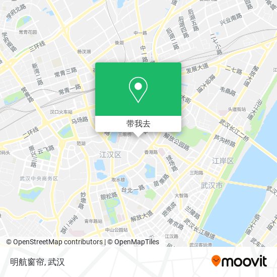 明航窗帘地图