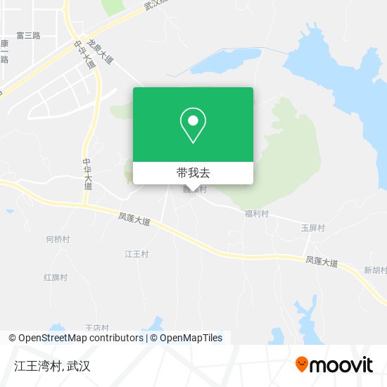 江王湾村地图