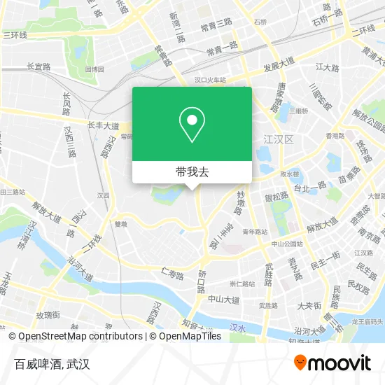 百威啤酒地图