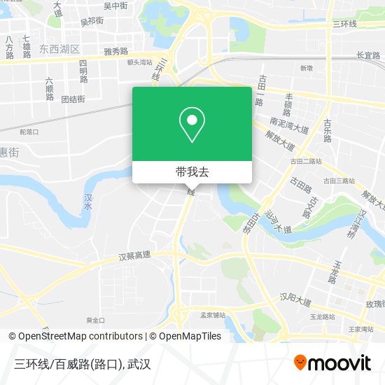 三环线/百威路(路口)地图