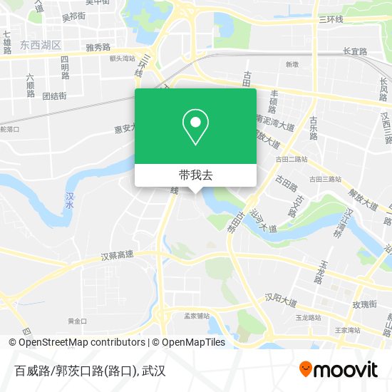 百威路/郭茨口路(路口)地图