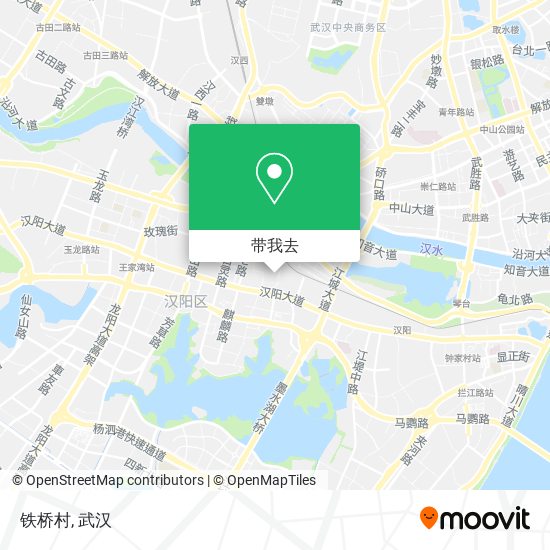 铁桥村地图