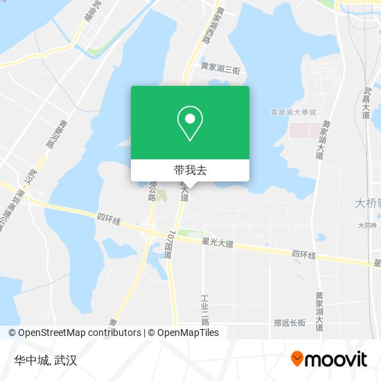 华中城地图