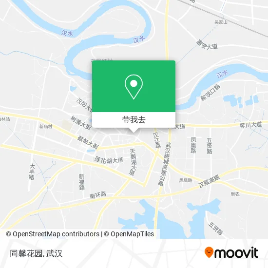 同馨花园地图