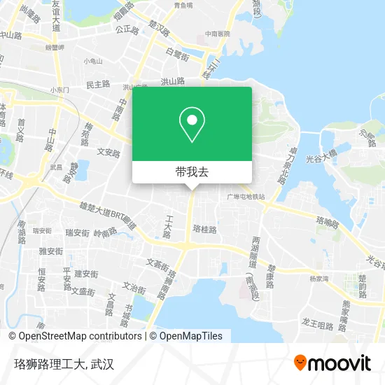 珞狮路理工大地图