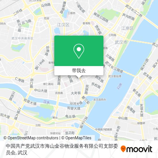 中国共产党武汉市海山金谷物业服务有限公司支部委员会地图
