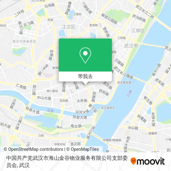 中国共产党武汉市海山金谷物业服务有限公司支部委员会地图