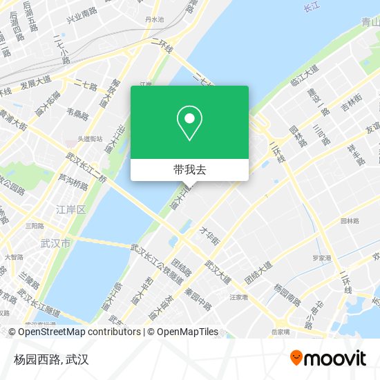 杨园西路地图
