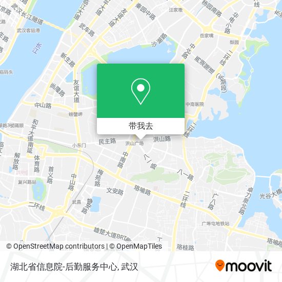 湖北省信息院-后勤服务中心地图