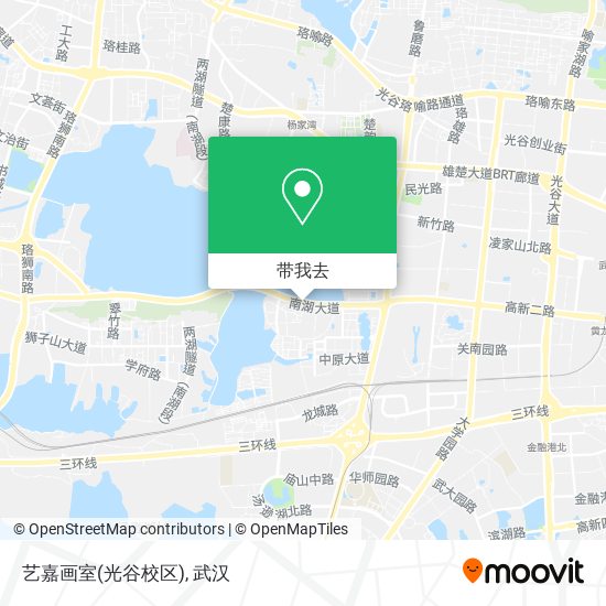 艺嘉画室(光谷校区)地图