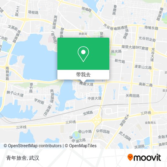 青年旅舍地图
