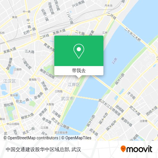 中国交通建设股华中区域总部地图