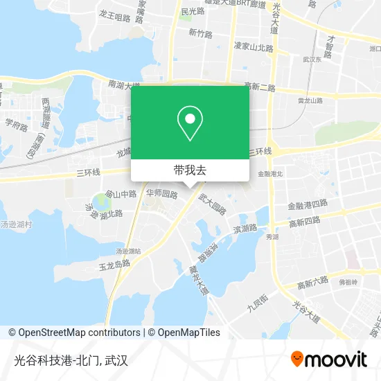 光谷科技港-北门地图