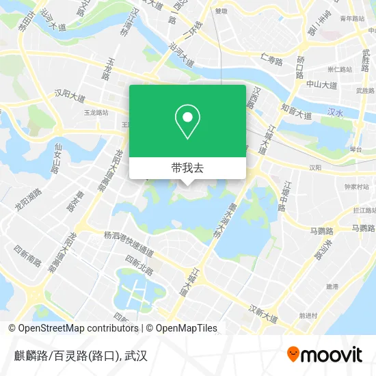 麒麟路/百灵路(路口)地图