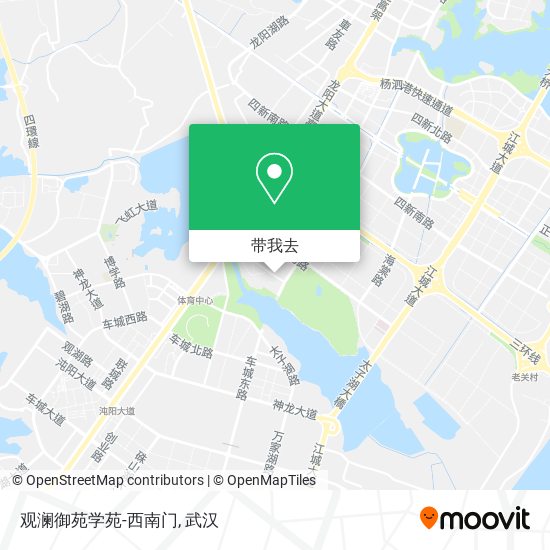 观澜御苑学苑-西南门地图