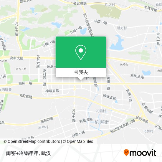 闺密+冷锅串串地图
