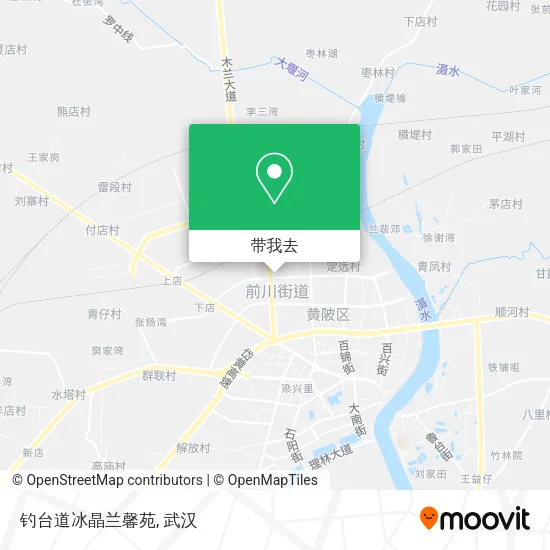 钓台道冰晶兰馨苑地图