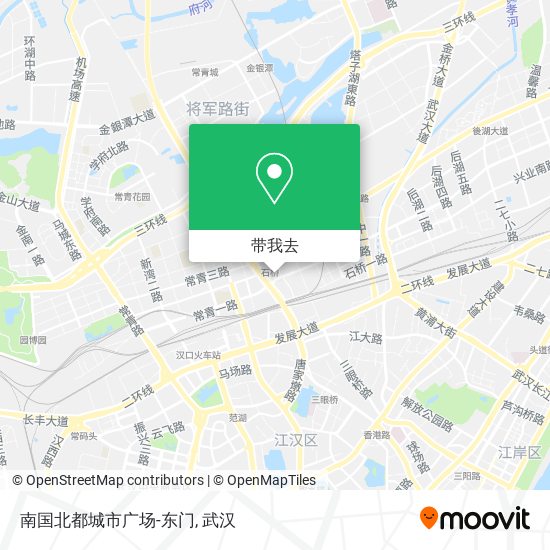 南国北都城市广场-东门地图