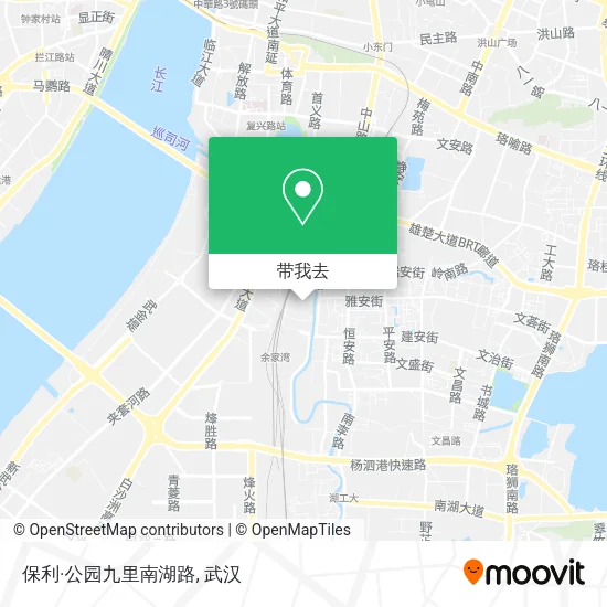 保利·公园九里南湖路地图
