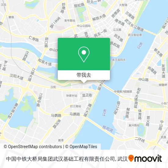 中国中铁大桥局集团武汉基础工程有限责任公司地图