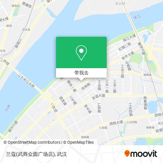 兰蔻(武商众圆广场店)地图