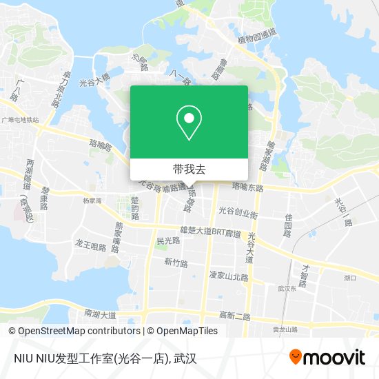 NIU NIU发型工作室(光谷一店)地图