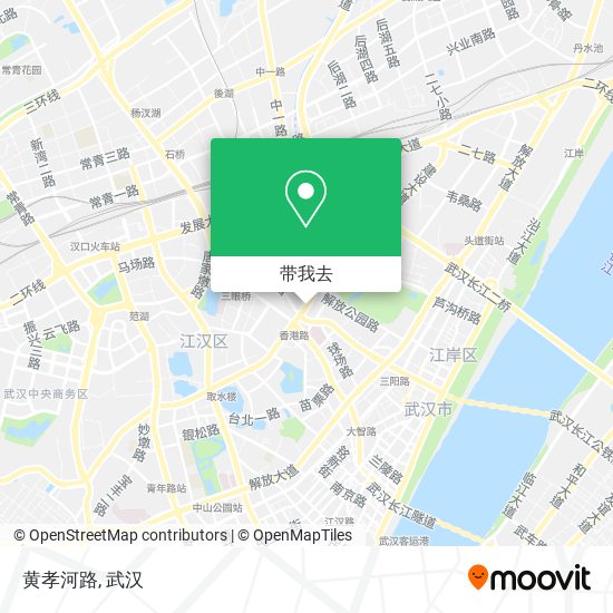 黄孝河路地图