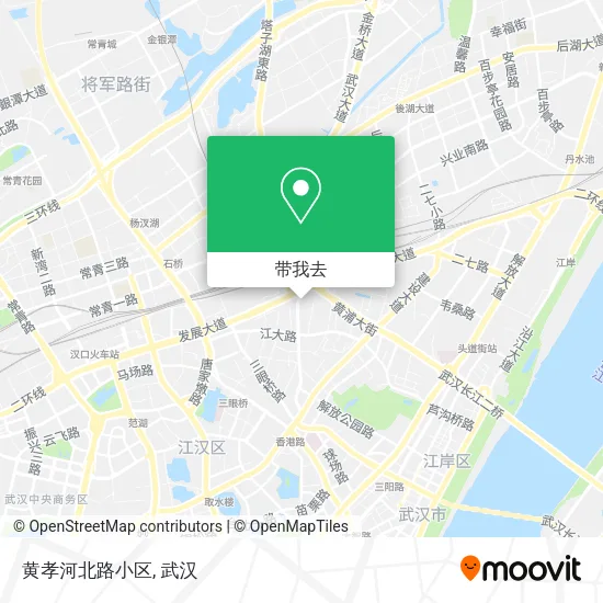 黄孝河北路小区地图