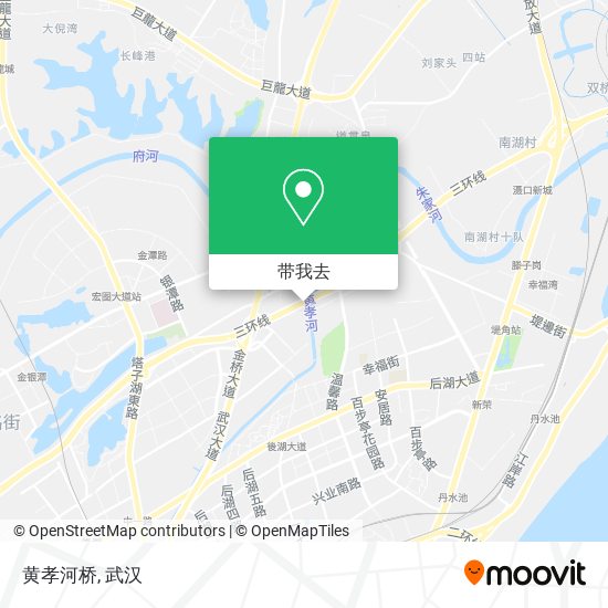 黄孝河桥地图