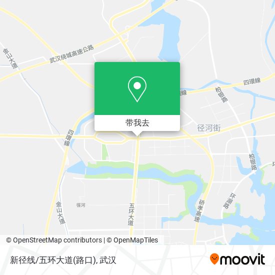 新径线/五环大道(路口)地图