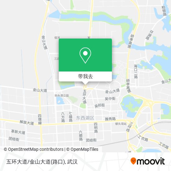 五环大道/金山大道(路口)地图