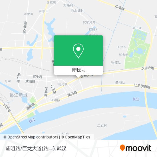 庙咀路/巨龙大道(路口)地图