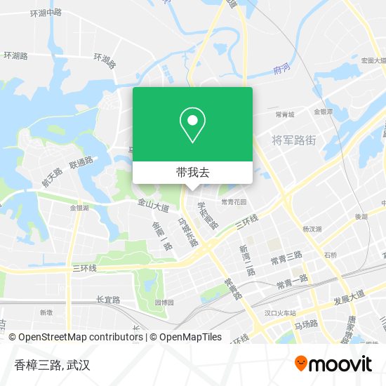 香樟三路地图