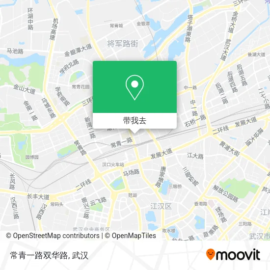 常青一路双华路地图