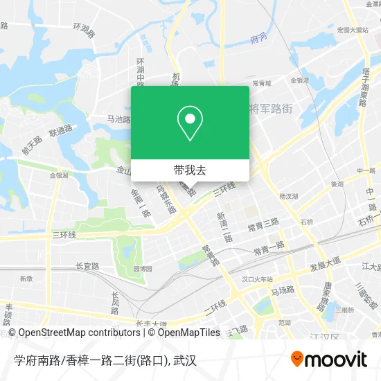 学府南路/香樟一路二街(路口)地图