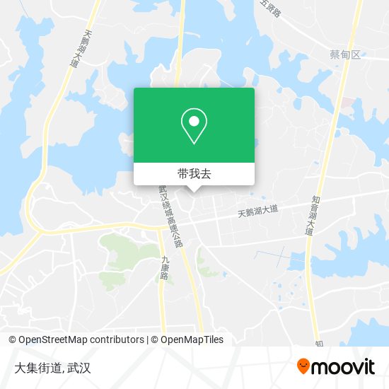 大集街道地图