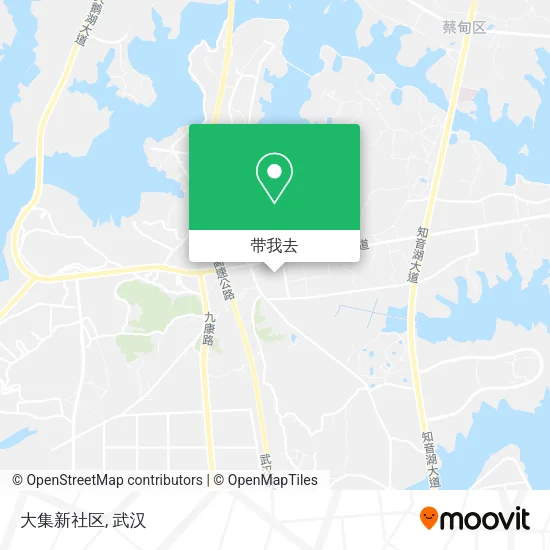 大集新社区地图