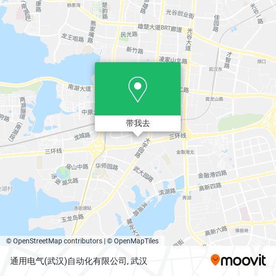 通用电气(武汉)自动化有限公司地图