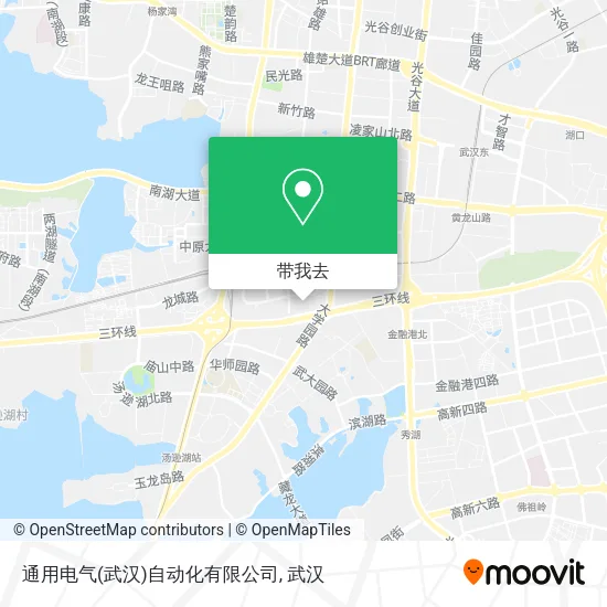 通用电气(武汉)自动化有限公司地图