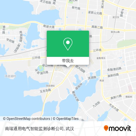 南瑞通用电气智能监测诊断公司地图