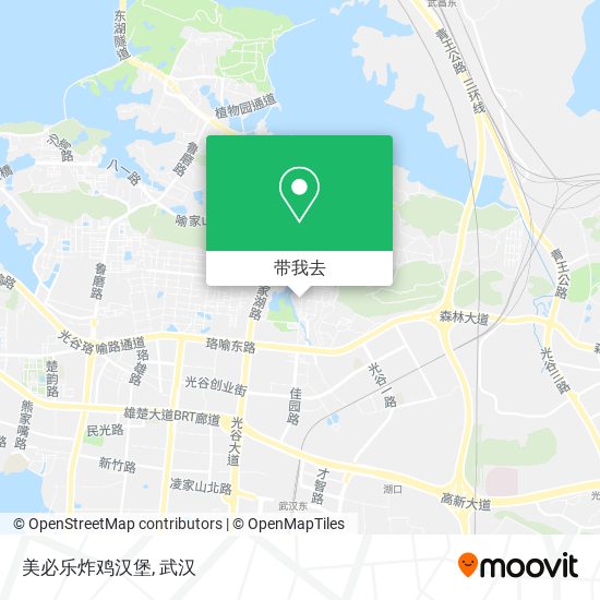 美必乐炸鸡汉堡地图