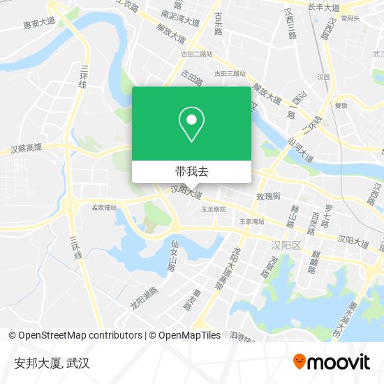 安邦大厦地图