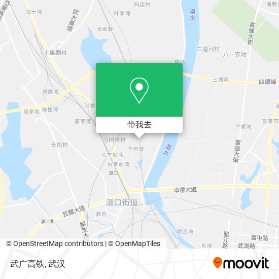 武广高铁地图