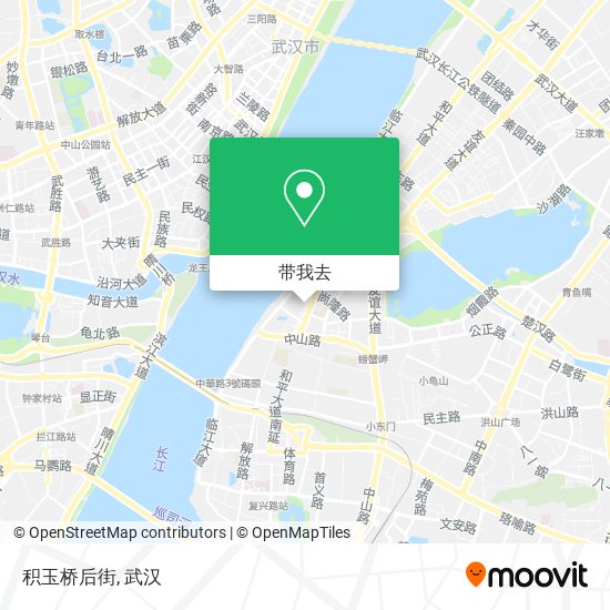 积玉桥后街地图